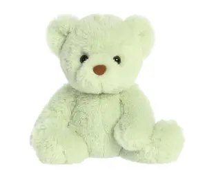 Aurora - Плюшена играчка Мече, зелено 18см