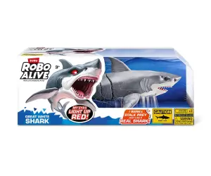 Zuru Robo Alive - Shark Attack Series 1 - Робо бяла акула
