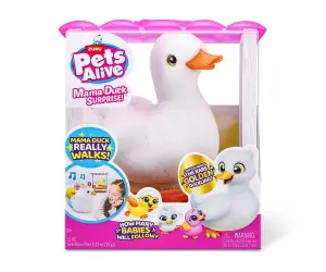 Zuru Pets Alive - Mama & baby - Series 1 - Мама патица с малки патенца
