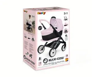 Smoby - Maxi-Cosi количка 3 в 1 - розова