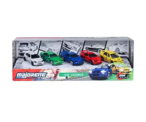 Majorette - JDM Legends Anime – подаръчен комплект 5 части