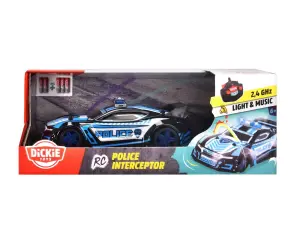 Dickie - РУ кола, Police Interceptor RTR 22 см