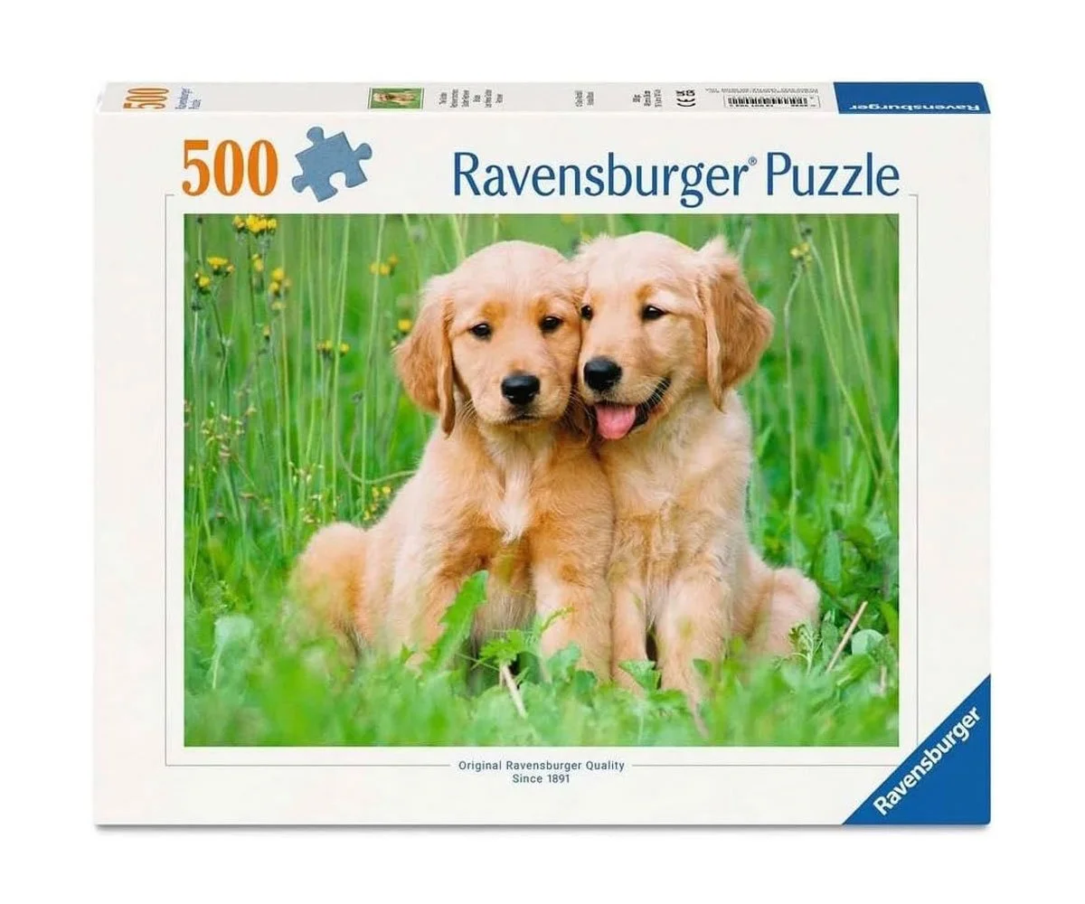 Ravensburger - Пъзел 500 ел. Бебета кученца