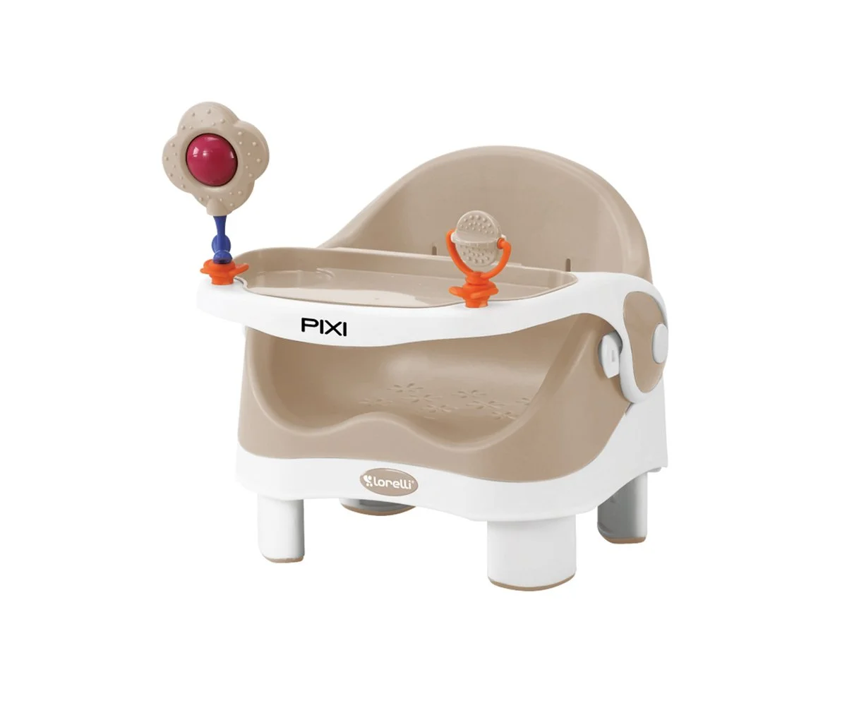 Lorelli Столче за хранене Pixi Beige White