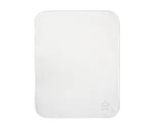 Lorelli Text Одеяло полар, White, 75 х 100 см