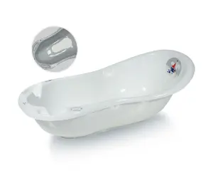 Lorelli Bath Вана 100см нехлъзгаща с оттичане Ocean бяла