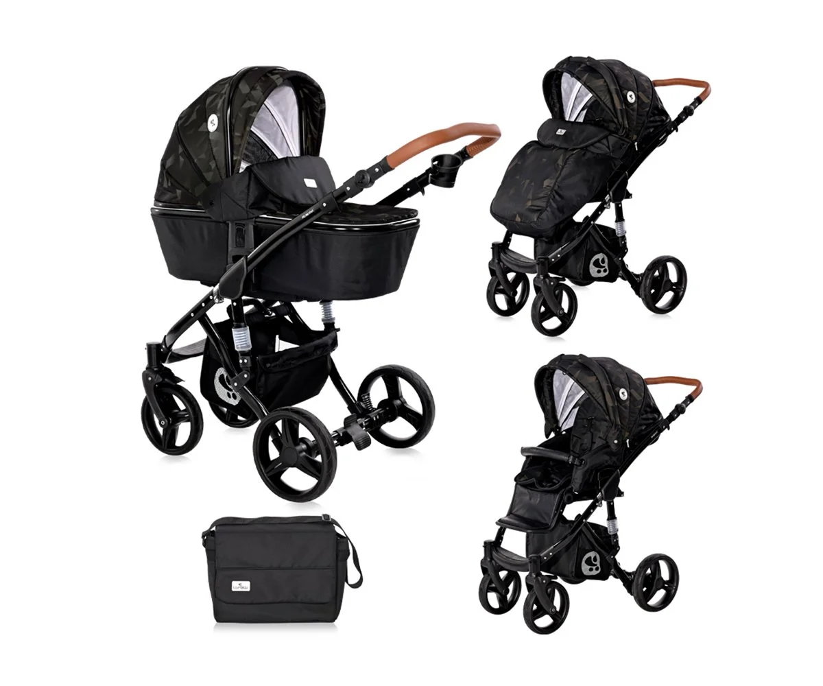 Lorelli Комб.количка Rimini+чанта forest green black