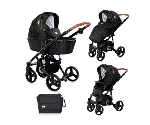Lorelli Комб.количка Rimini+чанта forest green black