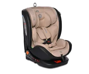 Lorelli Стол за кола Ares i-Size 40-150 см Isofix 360 Anti Reb Bar Beige