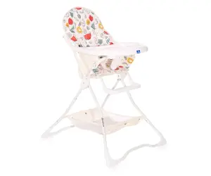 Lorelli Столче за хранене Bonbon white fruits