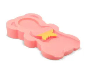 Lorelli Bath Мека подложка гъба Midi розова