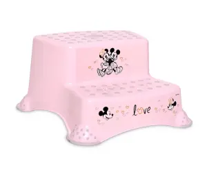 Lorelli Bath Двойно стъпало за баня Мини Love, свeтло розово