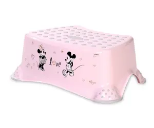 Lorelli Bath Стъпало за баня Мини Love, светло розово