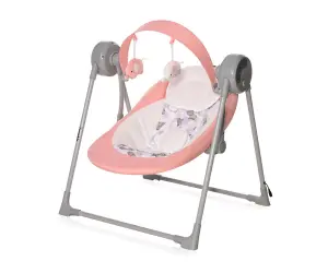 Lorelli Електрическа люлка до 9кг Twinkle, Pink Rhino