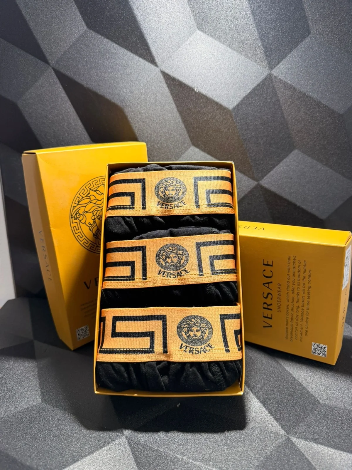 Versace Мъжки Боксерки x3