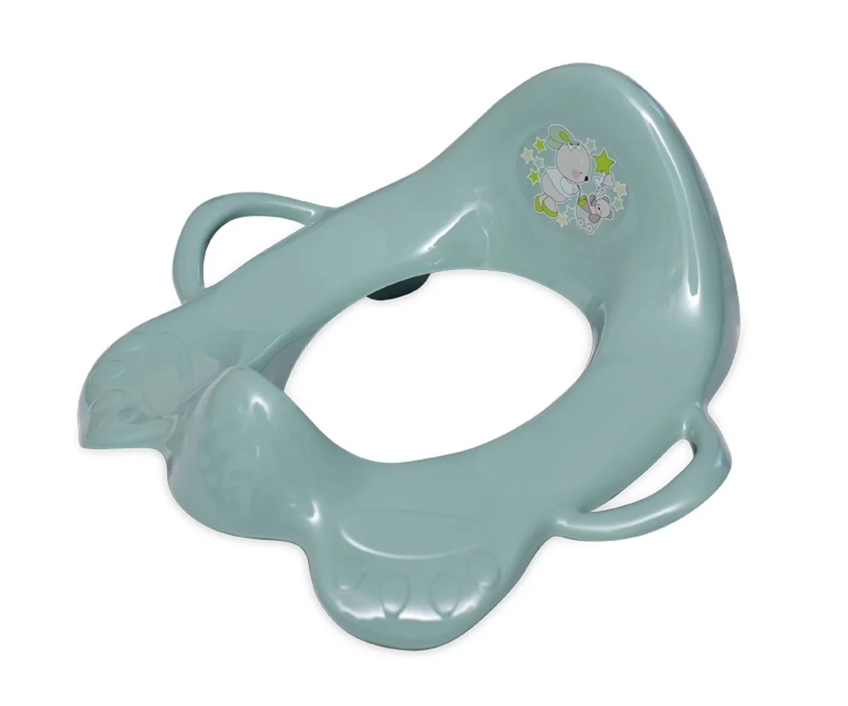 Lorelli Bath Приставка за тоалетна чиния с дръжки , Nordic Green new