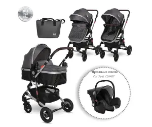 Lorelli Комб.количка Alba Premium Steel Grey