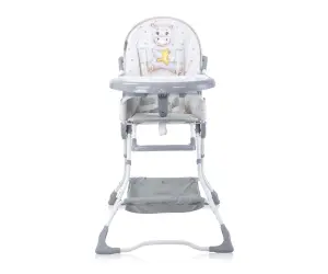 Lorelli Столче за хранене Bonbon noble grey hippo