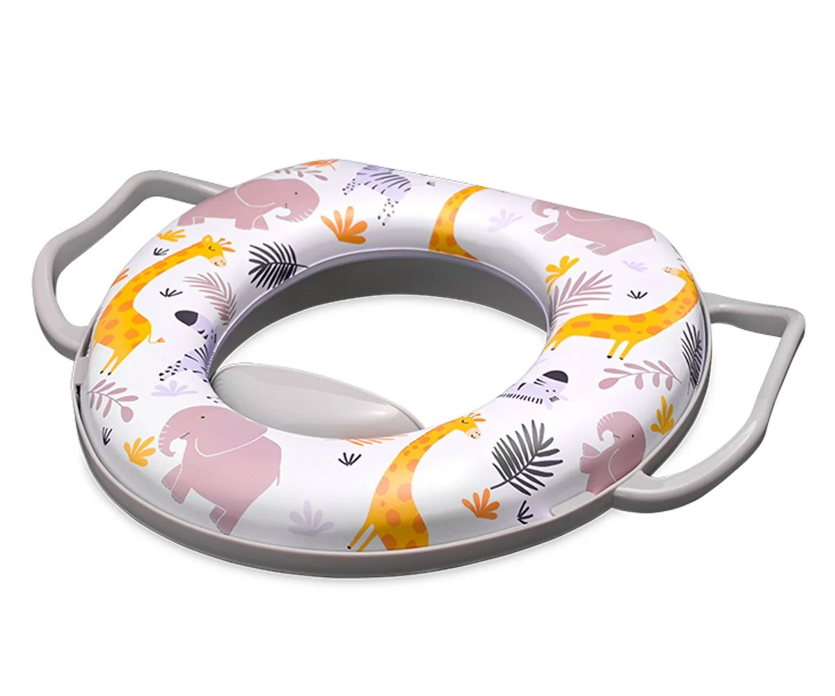 Lorelli Bath Мека приставка с дръжки grey animals