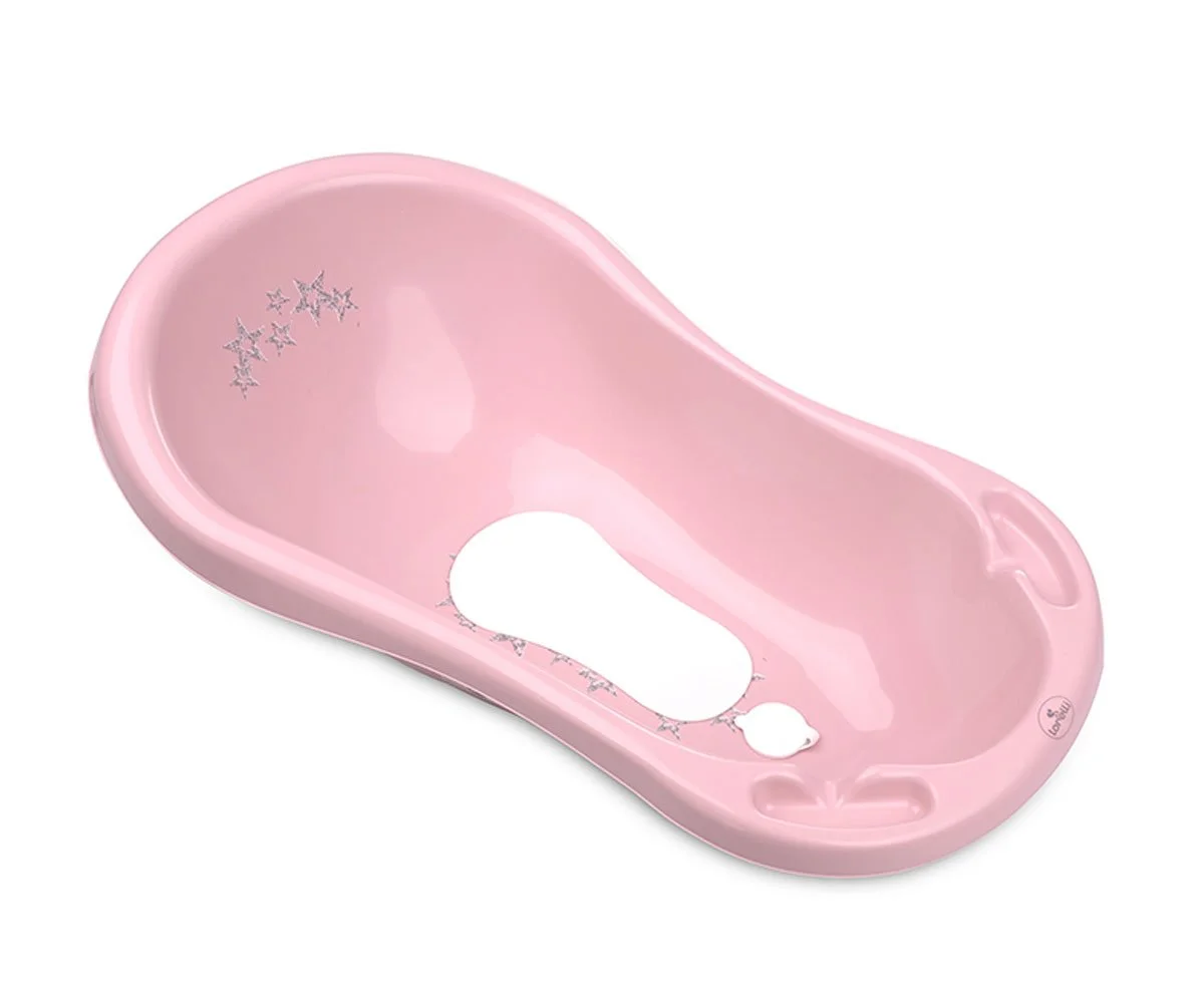 Lorelli Bath Вана 84см нехлъзг. с оттичане Little Stars pink