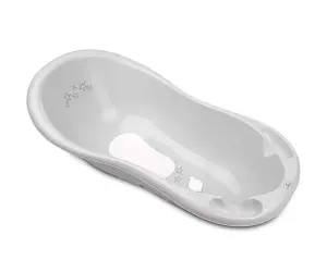Lorelli Bath Вана 100см нехлъзг. с оттичане Little Stars grey