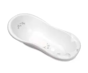 Lorelli Bath Вана 100см нехлъзг. с оттичане Little Stars white