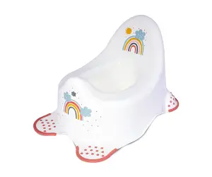 Lorelli Bath Анатомично гърне Rainbow white