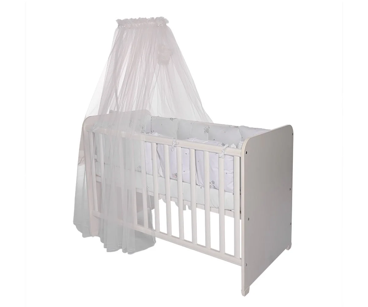 Lorelli Text Балдахин Color Pom Pom 480/150 бял