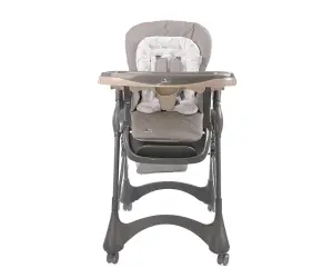 Lorelli Столче за хранене Bellissimo almond beige еко кожа