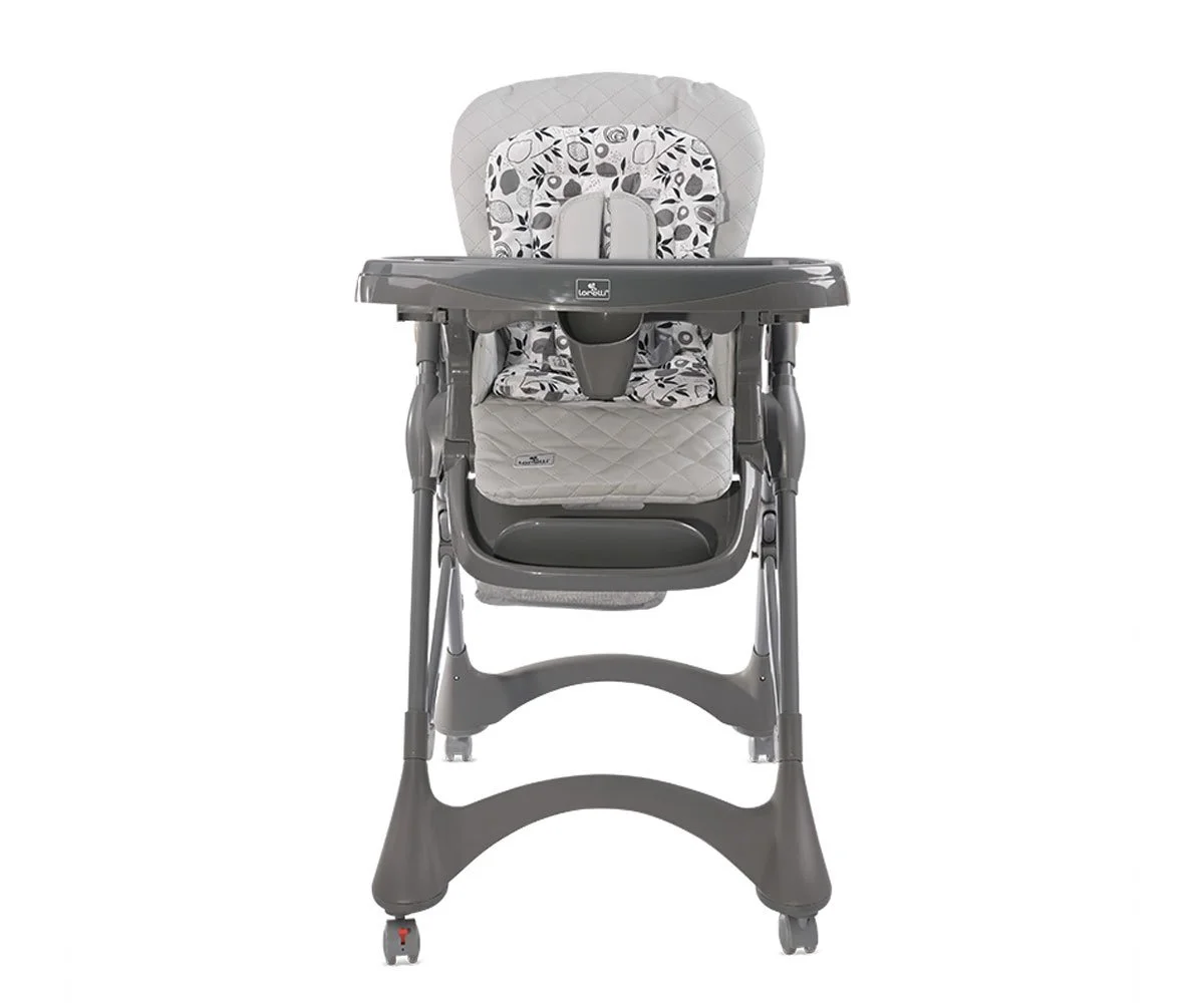 Lorelli Столче за хранене Bellissimo cool grey еко кожа
