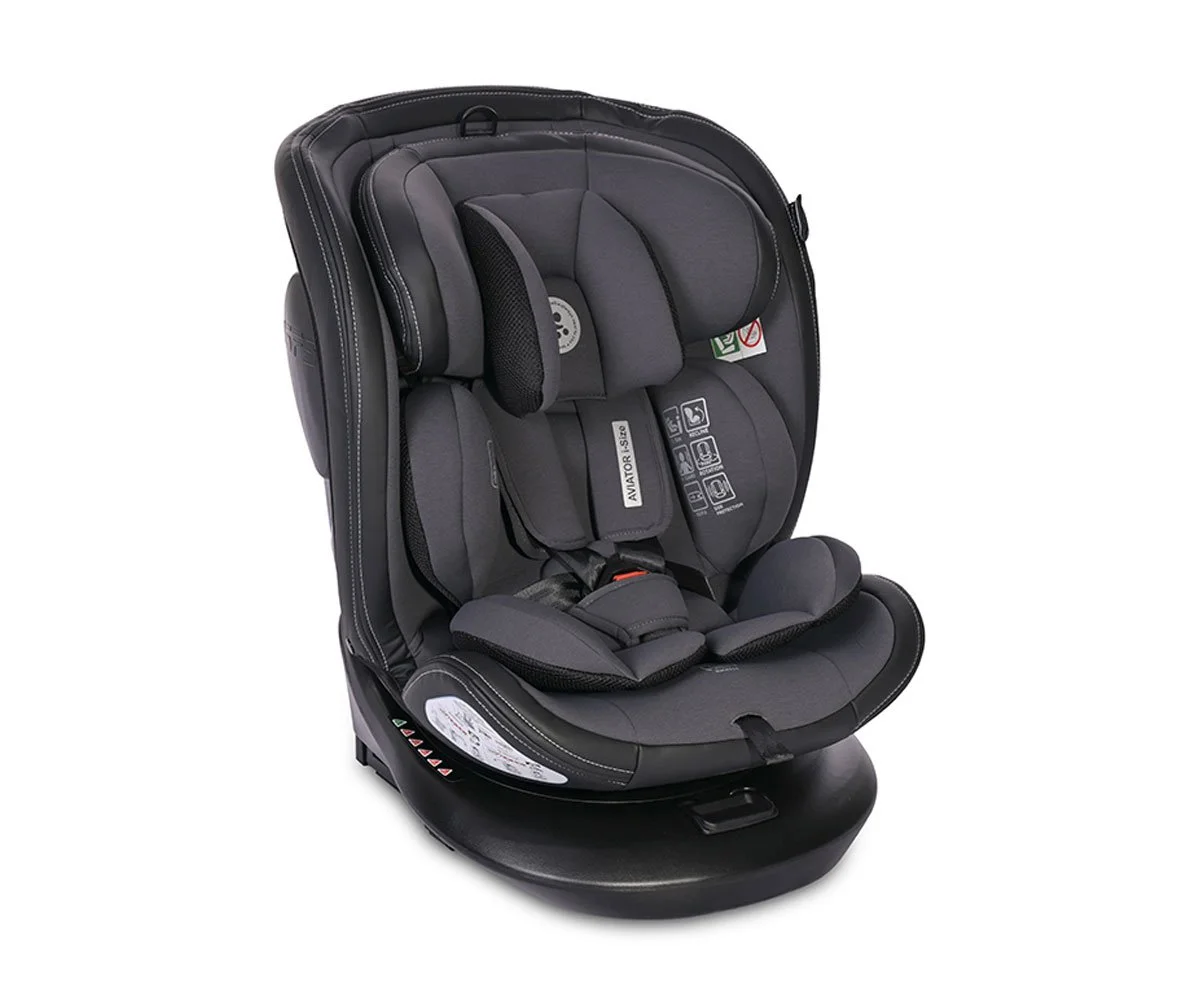 Lorelli Стол за кола Aviator i-Size isofix 40-150 см grey