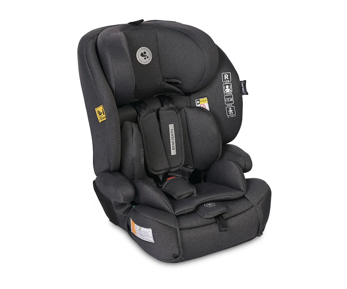 Lorelli Стол за кола Benevento Isofix 76-150 см BLACK JASPER