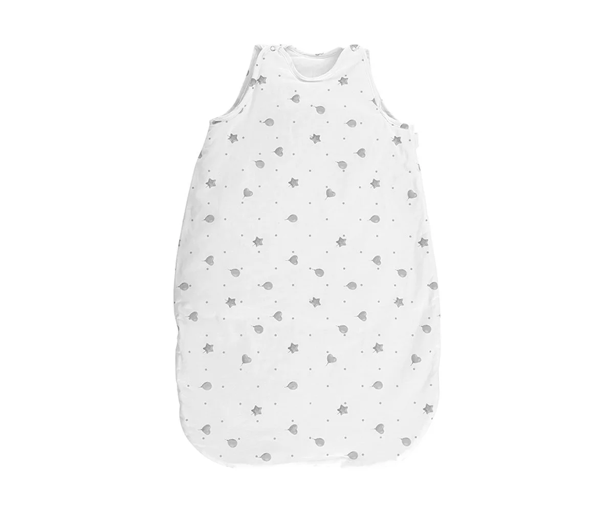 Lorelli Text Летен сп. чувал 95 см Ранфорс Влакче Сиво
