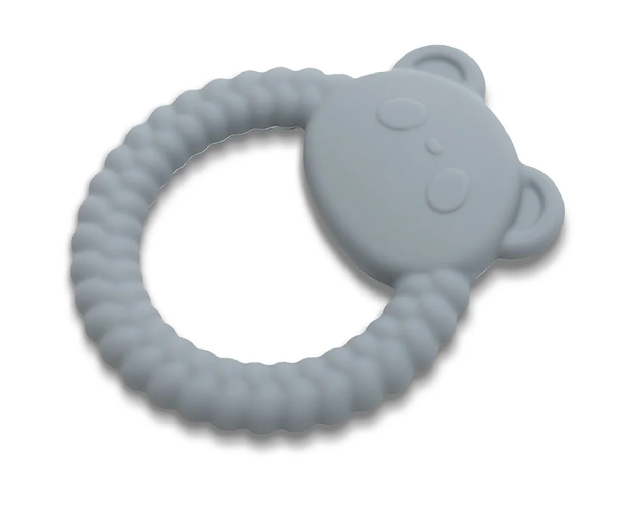 Lorelli Toys Силиконова гризалка Панда grey