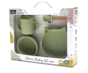 Lorelli Acc Силиконов сет за хранене 4 части fresh green