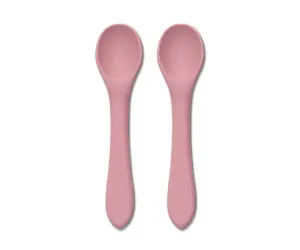 Lorelli Acc Силик. лъжички 2бр Natural deep pink