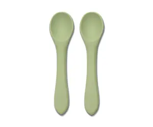 Lorelli Acc Силик. лъжички 2бр Natural fresh green