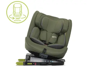 Lorelli Стол за кола Rodeo green&grey 40-150 см 360 isofix