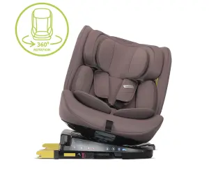 Lorelli Стол за кола Rodeo dark pink 40-150 см 360 isofix