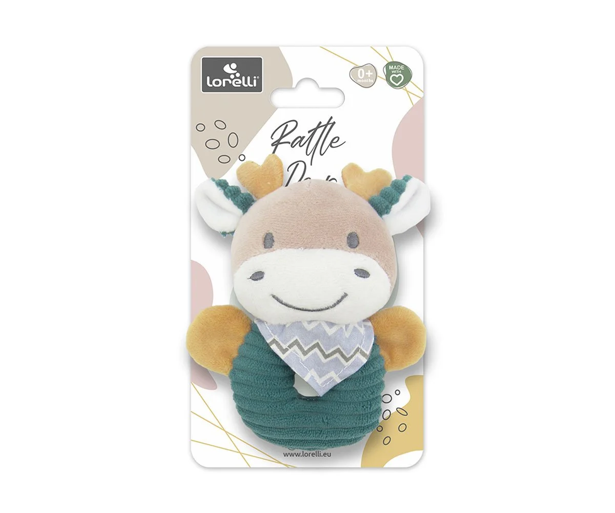 Lorelli Toys Дрънкалка еленче синьо natural