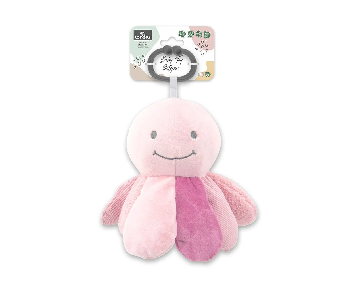 Lorelli Toys Играчка октопод розов natural
