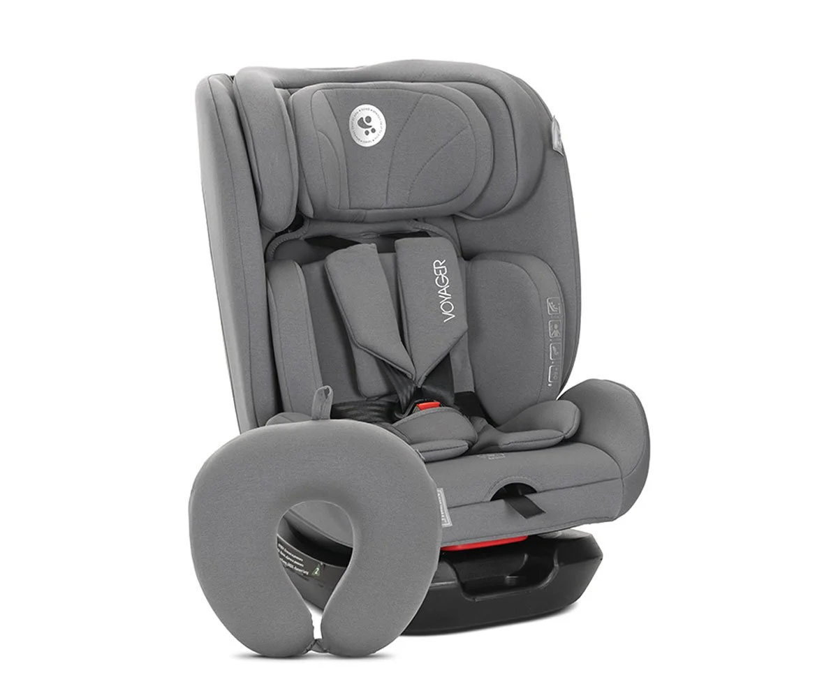 Lorelli Стол за кола Voyager grey i-Size 40-150 см+възглавница за път