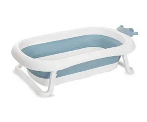 Lorelli Bath Сгъваема вана с оттичане 83 см Royal nordic blue