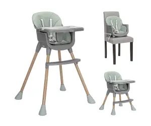 Lorelli Столче за хранене 3 в 1 Vanilla green