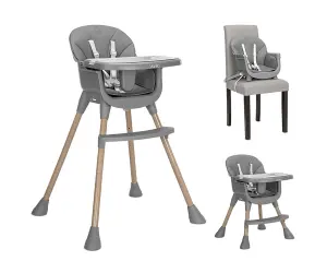Lorelli Столче за хранене 3 в 1 Vanilla grey