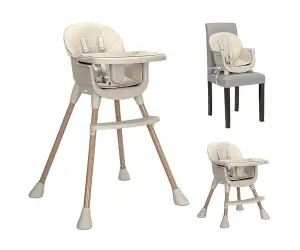 Lorelli Столче за хранене 3 в 1 Vanilla beige