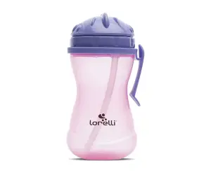 Lorelli Acc спортна бутилка с дръжка purple/pink