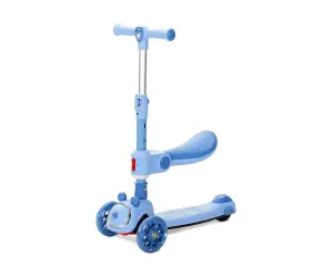 Lorelli Toys-Сгъваема тротинетка Swiftie до 50 кг led/music blue