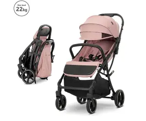 Lorelli Лятна количка Minori PINK до 22 кг , автом. сгъване 