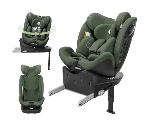 Lorelli Стол за кола Perseus Green i-Size 40-150 см, 360, isofix Support Leg